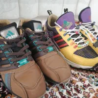 کتونی ویتنام سوپرارت و اکومنت شکلاتی زدیکس zx