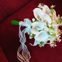 تخفیف دسته گل عروس تولیدی ۳۱۳یار