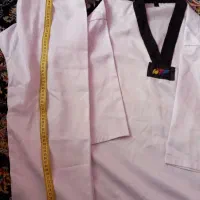 لباس تکواندو سایز ۲  مناسب سن ۸ تا ۱۲ سال