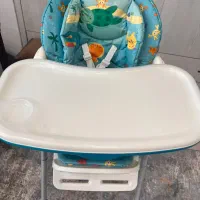 صندلی غذاخوری چیکو ایتالیا اصلی باتشک‌ و سینی دوبل