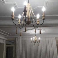 فروش دو عدد لوستر زیبا و تمیز