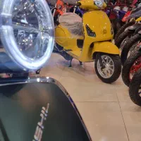 وسپا آشیل ۱۵۰ سی سی رنگ بندی تکمیل..‌.