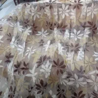 والان پرده و دو عدد پرده اطاق خواب|پرده، رانر، رومیزی|کرج, فاز ۳ گوهردشت|دیوار