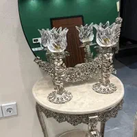 آینه شمعدان و میز