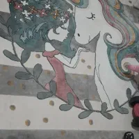 فرش کودک|فرش|بهارستان, |دیوار