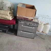 گاز ـ دوتا میس تلویزیون شیشه ای ـ ی دونه کنسول