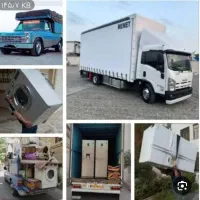 باربری اثاثیه منزل یخچال وباکاریگر حرفی با ماشین