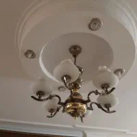 لوستر های برنز سنگین وزن آب طلا خوده|لوستر و چراغ آویز|تهران, ایوانک|دیوار