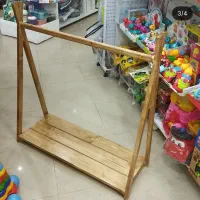 رگال چوبی لباس|اسباب و اثاث بچه|اصفهان, شیخ اشراق|دیوار