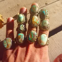 انگشتر فیروزه نیشابور فقط ۴۰۰|جواهرات|رباطکریم, نوده|دیوار