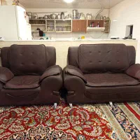 مبلمان هفت نفره چرم