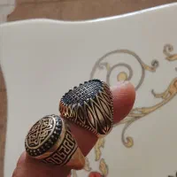 انگشتر برنز رنگ ثابت دونه ای ۵۰۰