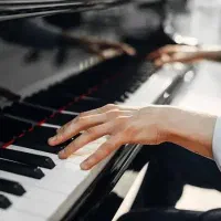 پیانیست ، به همراه ساز