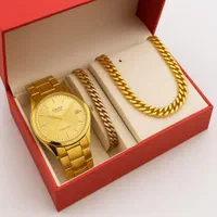 پکیج ساعت عقربه ای طلایی Casio +نیم ست Cartier|ساعت|تهران, دروازه شمیران|دیوار