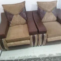 مبل ۷نفره کارکرده زیر قیمت فقط یک میلیون|مبلمان خانگی و میز عسلی|رشت, یخسازی|دیوار