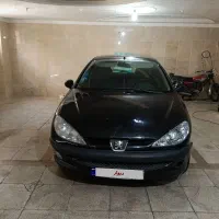 پژو ۲۰۶ مدل ۱۳۸۱ مشکی