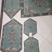 ترمه ی ۵ تیکه یزد.|پرده، رانر، رومیزی|تهران, بهداشت|دیوار