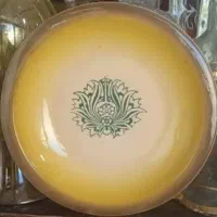 پیش دستی قاجاری لیمویی