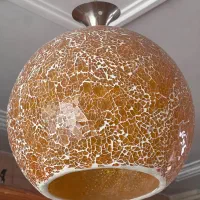 لوستر مخصوص اتاق خواب|لوستر و چراغ آویز|رشت, بلوار گیلان|دیوار