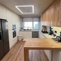 ۱۸۳متر/تمدید/آشپزخانه جلو/مطهری غربی/۲پارکینگ