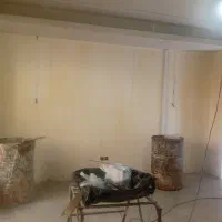 گچکاری اجرای پشت تی وی