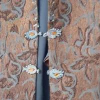 مانتو مجلسی به همراه پیراهن مجلسی برای زیر آن|لباس|اصفهان, کوی امیریه|دیوار