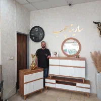 اینه و کنسول / لوتوس تمام MDF/ کیفیت A++|بوفه، ویترین، کنسول|تهران, شهرک ولیعصر شمالی|دیوار