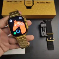 ساعت هوشمند استیل طلایی