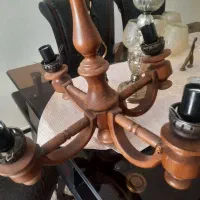 لوستر چوبی کاملا سالم