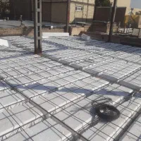 اسکلت فلزی آرماتوربندی سوله استخر آرشه فولادی|خدمات پیشه و مهارت|تبریز, |دیوار