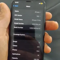 اپل iPhone 11 Pro با حافظهٔ ۲۵۶ گیگابایت|موبایل|تهران, افسریه|دیوار