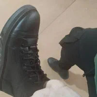 نیم بوت چرم پا نخورده حراج