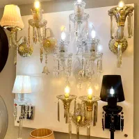 دیوارکوب لوستر دیواری باکارا باکارات|لوستر و چراغ آویز|تهران, اکباتان|دیوار