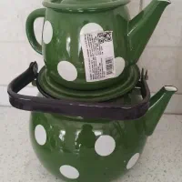 کتری و قوری لعابی اصل روسیه