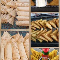 مینی سمبوسه ترد و خوشمزه