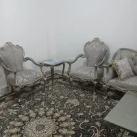 فروش فوری مبل سلطنتی 9 نفره|مبلمان خانگی و میز عسلی|گرگان, |دیوار