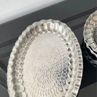 بشقاب ودیس استیل|ظروف سرو و پذیرایی|فولادشهر, B8|دیوار