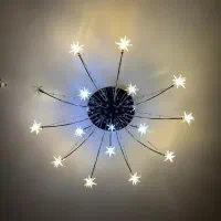 لوستر ستاره ۱۵ شاخه