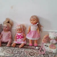 تعدادی عروسک دخترونه