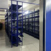 قفسه آبی رنگ(پیچ و مهره)
