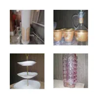 پایه دستشویی ظروف کریستال