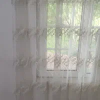 ۳تاپرده  و یکیش مناسب پنجره به عرض ۳ ارتفاع ۲/۵۰|پرده، رانر، رومیزی|کرج, کمال‌شهر|دیوار