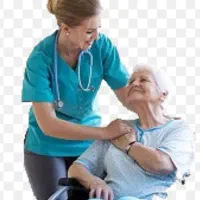 کار پرستاری ز سالمند و مریض را انجام می‌دهم
