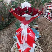 گل رز هلندی / باکس گل / دسته گل|گل و گیاه طبیعی|شیراز, گلشن|دیوار