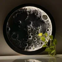 تابلو ماه|تابلو، نقاشی، عکس|نیشابور, گنبد سبز|دیوار