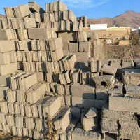 فروش تعدادی بلوک ۱۰ سانت ۱۵ سانت ۲۰ سانت