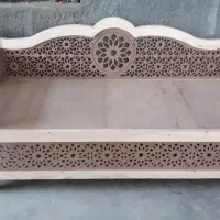 تخت ومبل ومیزگره چینی چوبی بصورت نقدی واقساط|مبلمان خانگی و میز عسلی|خمینیشهر, |دیوار