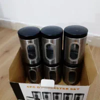 بانکه و ادویه پاش و سطل برنج یونیک|ظروف نگهدارنده، پلاستیکی، یکبارمصرف|قزوین, |دیوار