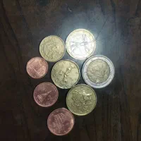 ست کامل سکه یورو ایتالیا بسیار زیبا