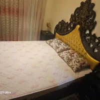 تختخواب ۲نفره با تشک ، پاتختی و عسلی